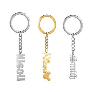 Create your own metal keychain with name​ online