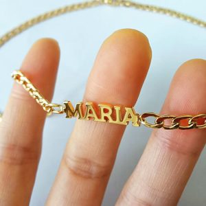 custom choker necklace with name