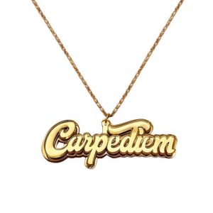custom laser cut acrylic necklace