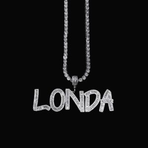 Custom iced out name pendant​ necklace tennis chain