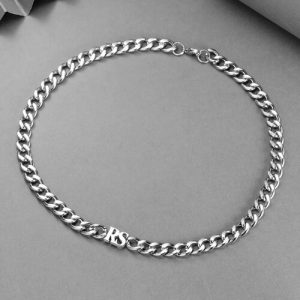 Custom thick chain name choker​ 