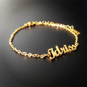 Personalised bracelets with name​ stainless steel