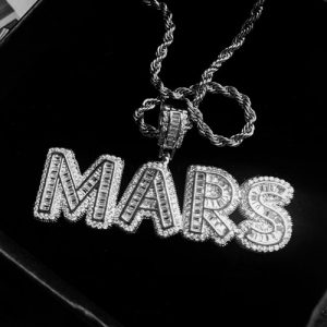 Custom letter diamond pendant​ wholesaler​