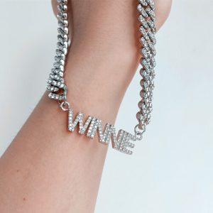Custom iced out name chain​ necklace