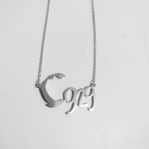 Custom company logo jewelry maker- no MOQ