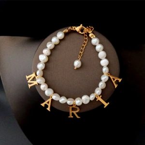customized pearl bracelets