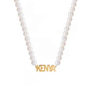 Customize your own pearl pendant necklace​