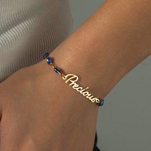 Personalized evil eye bracelet maker​ - no MOQ