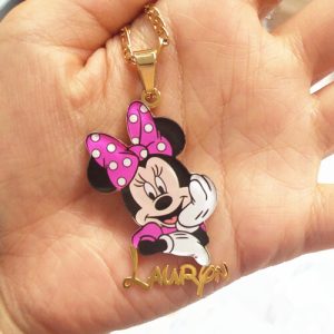 Custom name necklace with picture​
