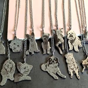 custom photo engraved necklace​ wholesale