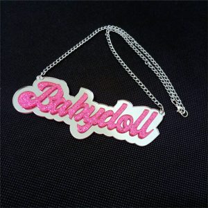 Custom made acrylic jewelry​ wholesale 