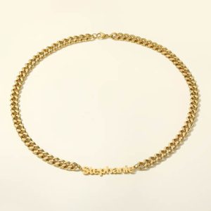 Custom choker name necklace​