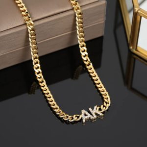 diamond name choker​