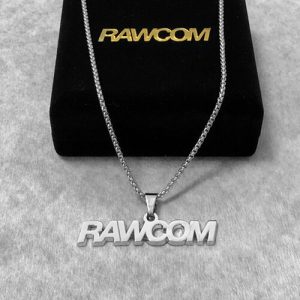 Custom corporate logo name necklace​ jewelry​ wholesale​