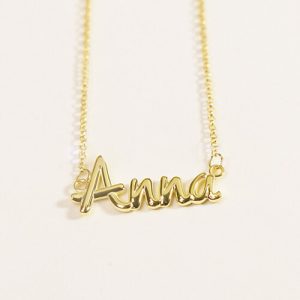 3d personalized name necklace​