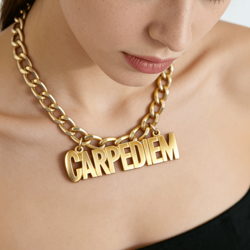 custom name necklace cuban chain