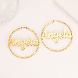 Custom hoop earrings wholesale​ factory​ china