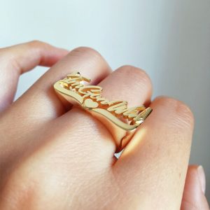 custom 3d name ring​