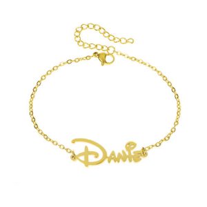 925 sterling silver personalized name ankle bracelet​