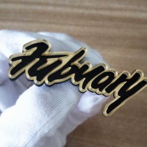 Custom acrylic brooch making - no MOQ