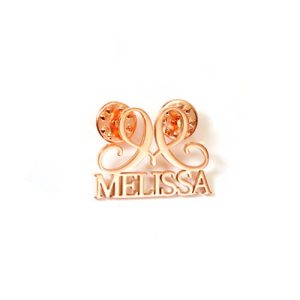 Custom metal lapel pin with company logo​