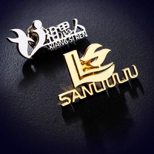 custom company logo pins