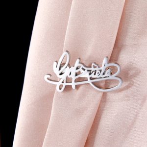 personalized brooch pins sterling silver