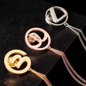 Men's lapel pin with chain​ maker - no MOQ