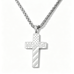 Customize your own cross necklace pendant no mold fee