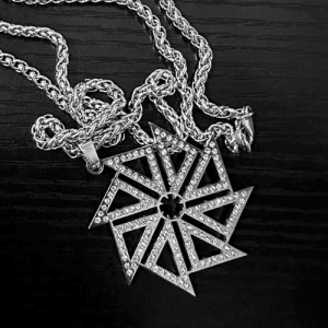 Diamond logo pendant necklace manufacturer - no MOQ