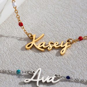 personalized name necklace wholesale vendor