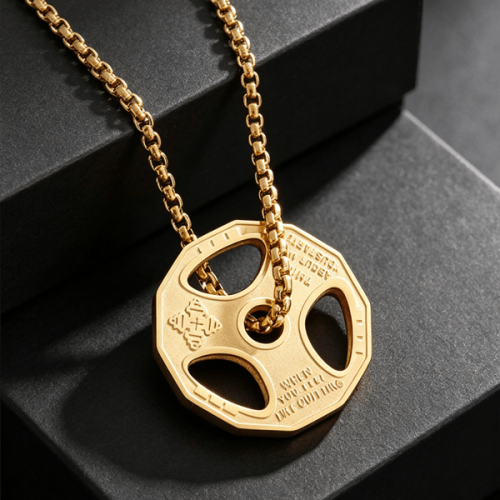 Custom sports charm necklace