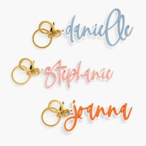 custom acrylic keychains bulk