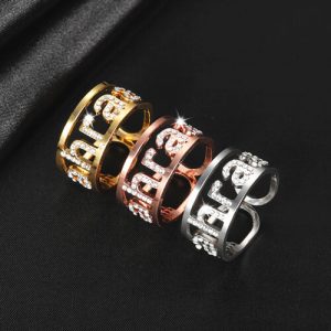 custom name ring diamond