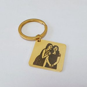 Personalised engraved picture keyrings​ wholesale
