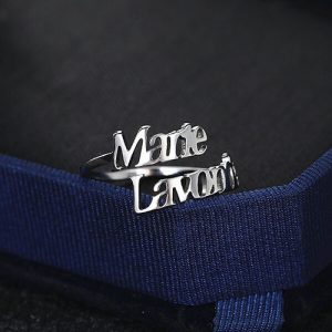 Custom two name ring maker - high quality
