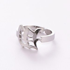 Custom mens nameplate ring