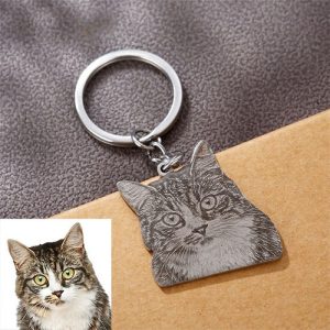 Custom photo engraved keychain​ manufacturer​