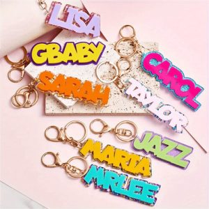 Personalised acrylic keychain maker