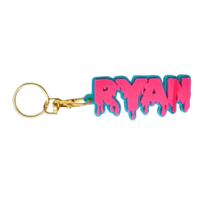 Custom made acrylic keychain with your design