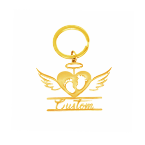 Personalised business logo keyrings no minimum