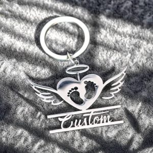 custom company logo key rings