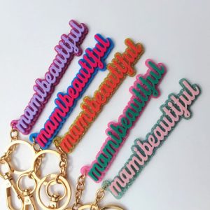 personalised acrylic keychains bulk