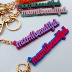 Custom acrylic keychains no minimum