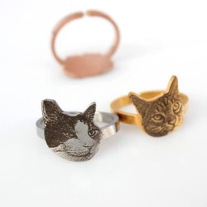 Personalized photo engraved ring manufacturer