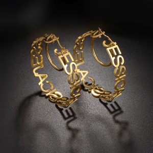 Custom stainless steel earrings manufacturer