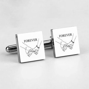 Personalised engraved cufflinks manufacturer