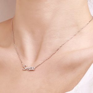 Personalised diamond word necklace