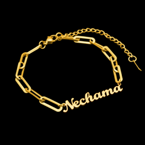Wholesale paperclip link chain bracelet​ with name