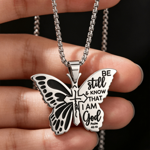 Custom butterfly necklace wholesale
